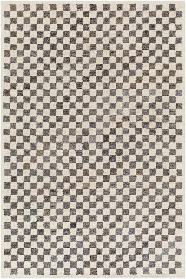 Ottowa Wool Checkered Rug - BlueJay Avenue