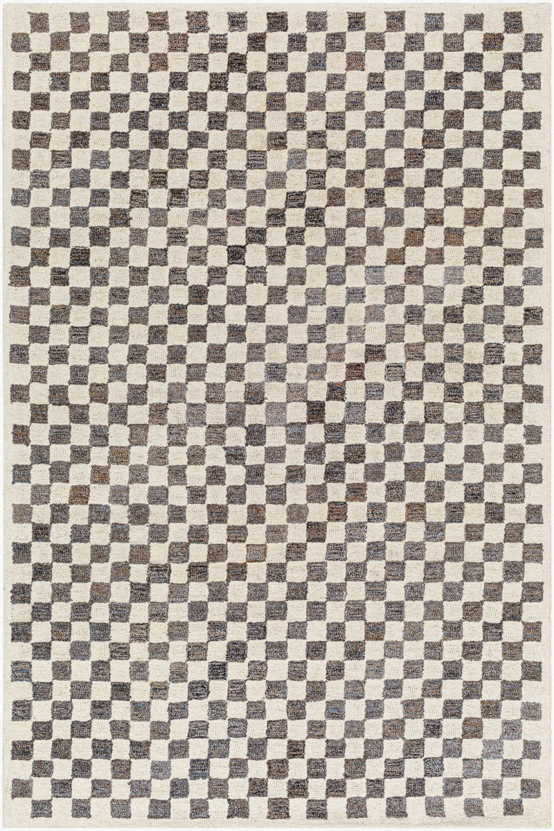 Ottowa Wool Checkered Rug - BlueJay Avenue