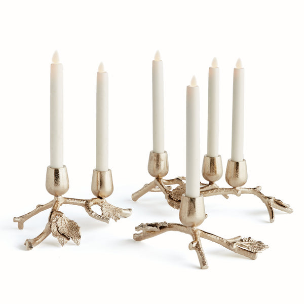 Parna Taper Candle Holders, Set Of 3 - BlueJay Avenue