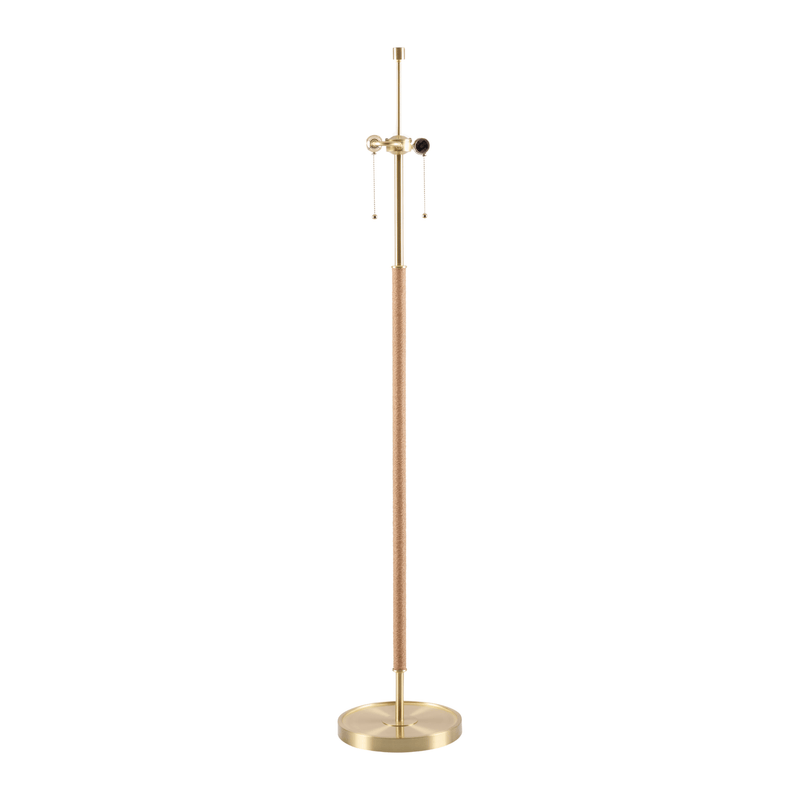 Rattan Accent Floor Lamp - BlueJay Avenue