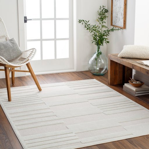 Rocco Cream Outdoor Rug - BlueJay Avenue