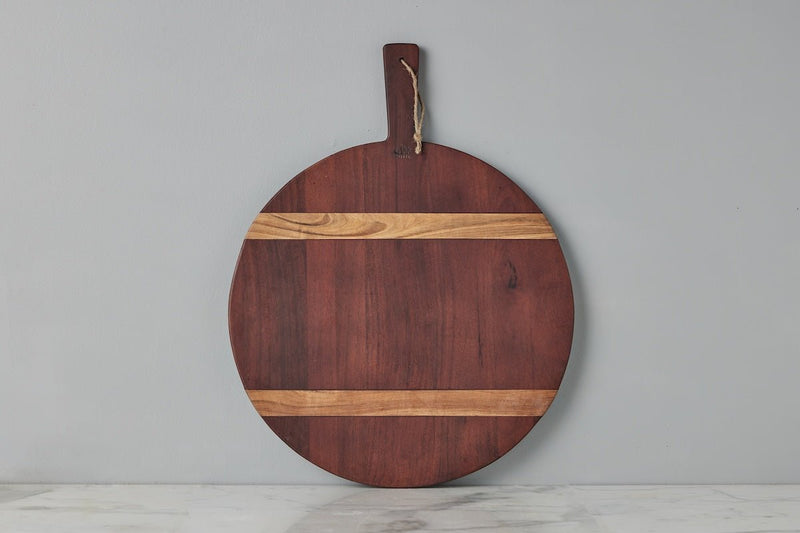 Saddle Round Mod Charcuterie Board - BlueJay Avenue