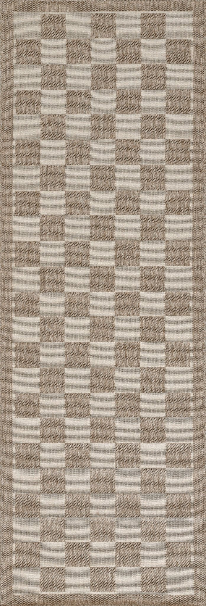 Saybrook Check Grey Area Rug - BlueJay Avenue