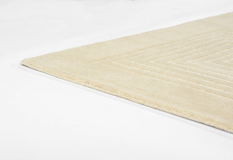 Simba Beige Neutral Wool Rug - BlueJay Avenue