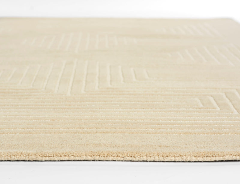 Simba Beige Neutral Wool Rug - BlueJay Avenue