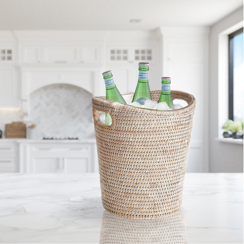 Small Burma Rattan Beverage Tub - BlueJay Avenue