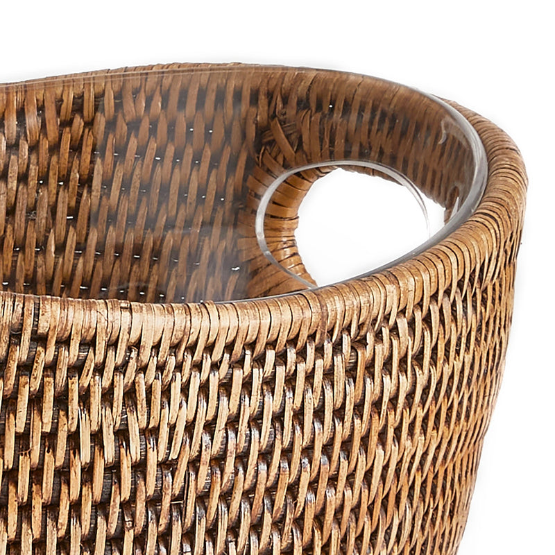 Small Burma Rattan Beverage Tub - BlueJay Avenue