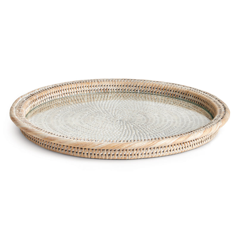 Burma Rattan Serving Platter - BlueJay Avenue