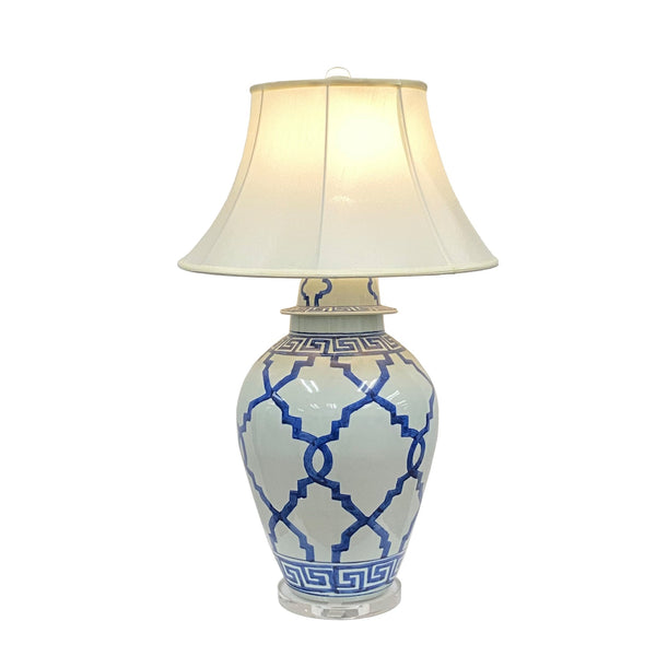 Winward Ceramic Jar Lamp - BlueJay Avenue