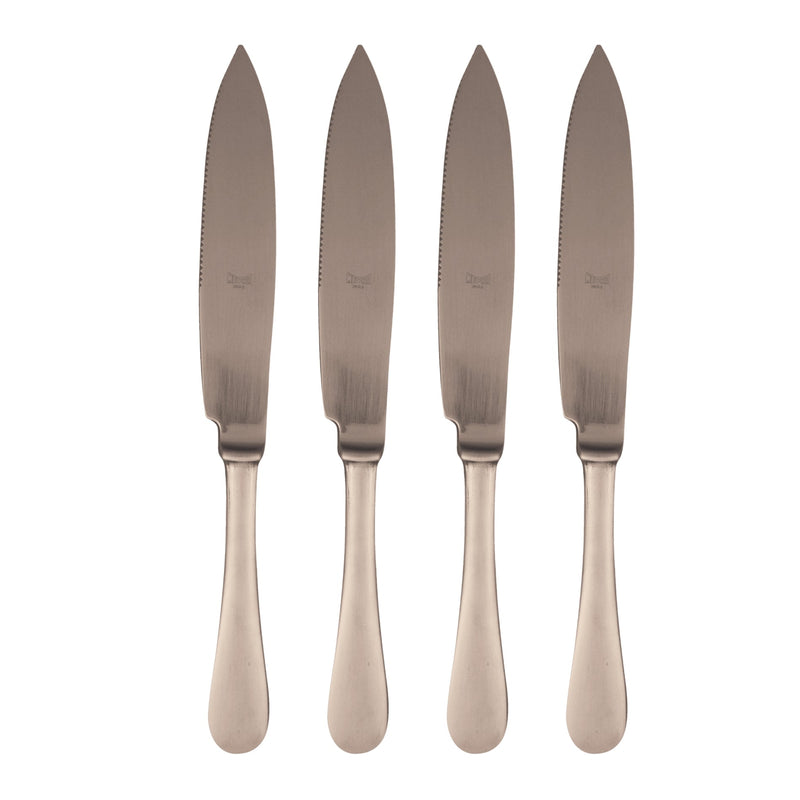 American Steak Knife Set Of 4 Ice, Champagne - BlueJay Avenue