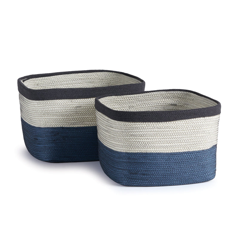 Ayden Rectangular Baskets Set of 2 - BlueJay Avenue