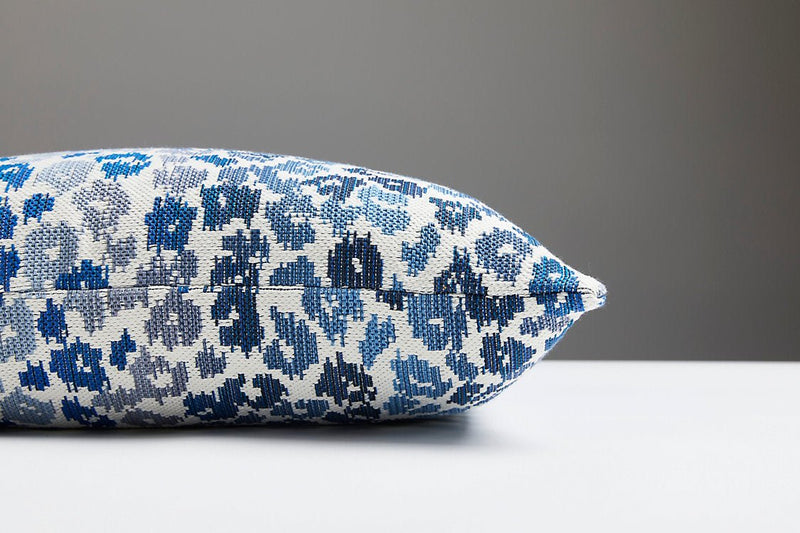 Bloom Pillow, Lapis - BlueJay Avenue