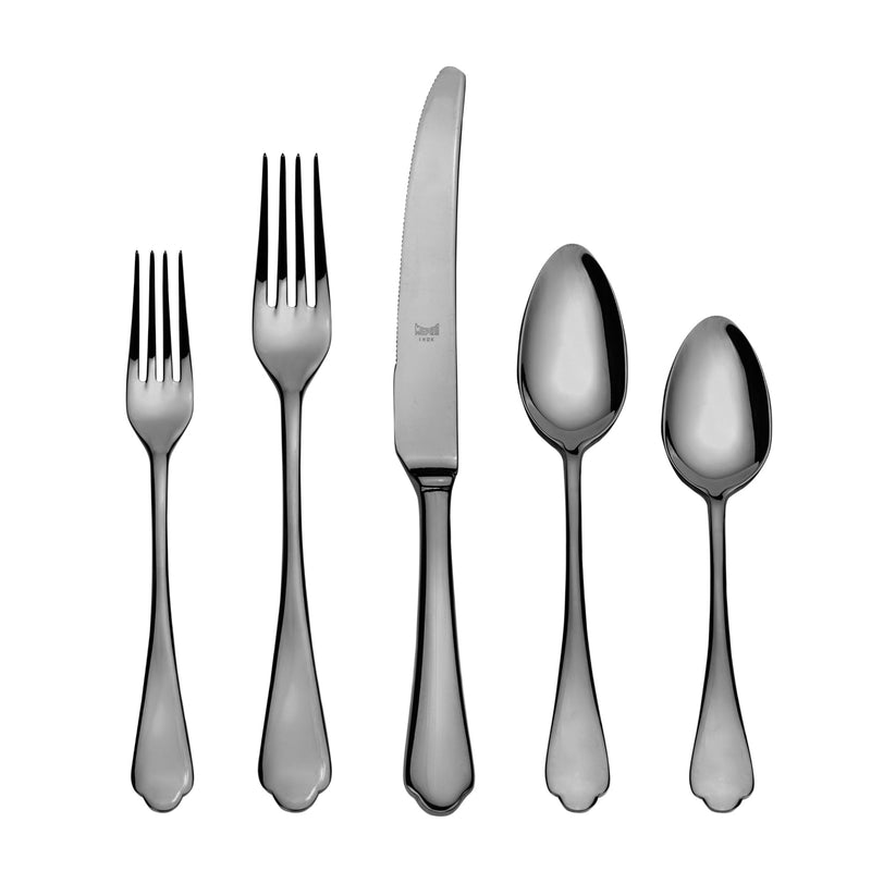 Dolce Vita Cutlery Set, Mirror Oro Nero - BlueJay Avenue