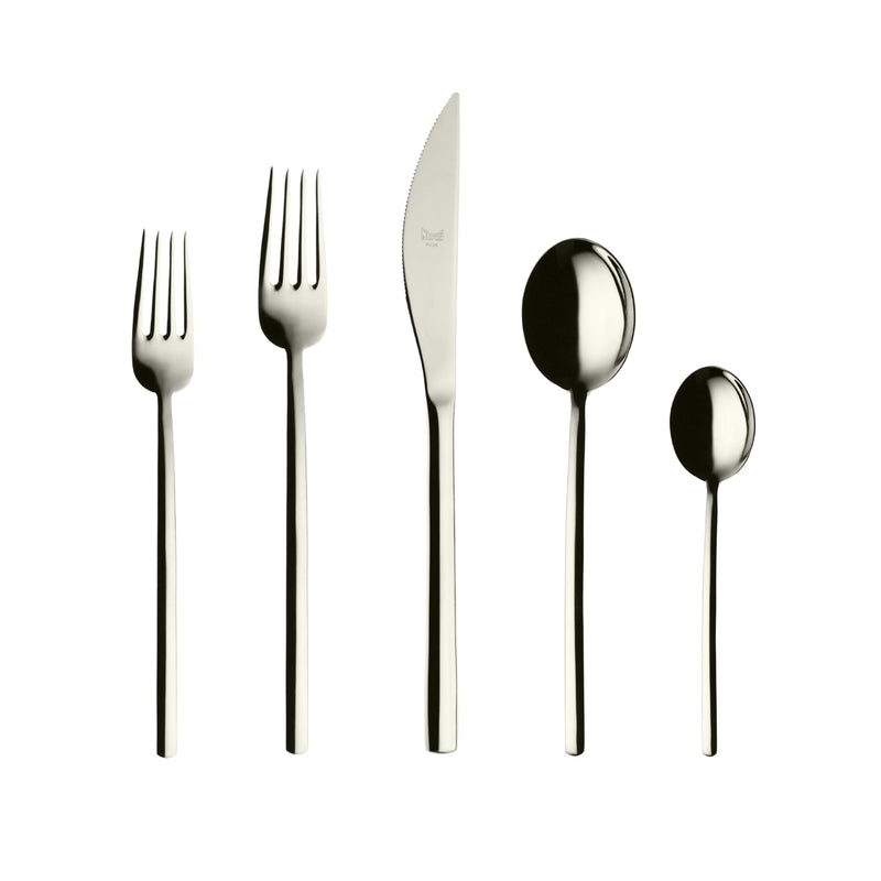 Due Flatware Set, Champagne - BlueJay Avenue