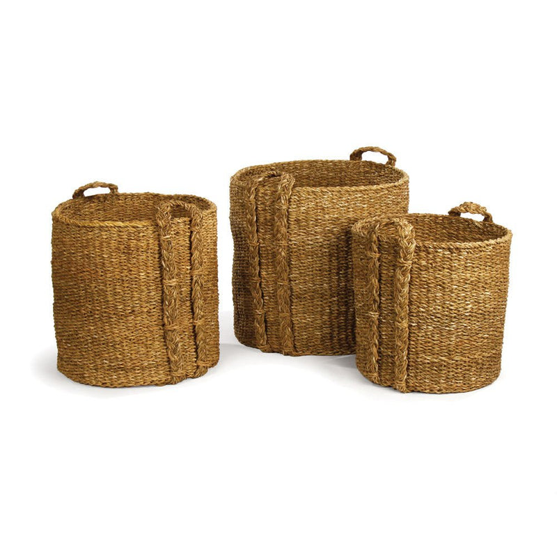 Jared Round Baskets Large, Set of 3 - BlueJay Avenue