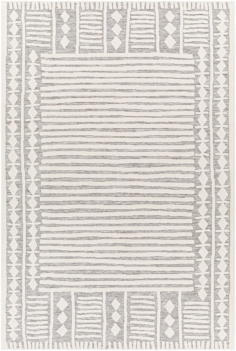 Kaleen Outdoor Rug, Gray - BlueJay Avenue