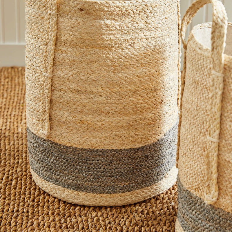 Quinn Round Baskets, Set of 2 - BlueJay Avenue