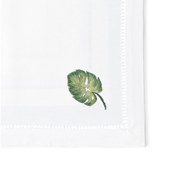 Tropical Leaf Napkins, Set of 4 - BlueJay Avenue